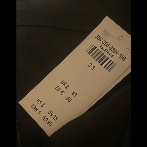 Hollister high-rise vegan leather pants black 3s/26w - Picture 4 of 4